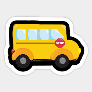 School Bus Sticker